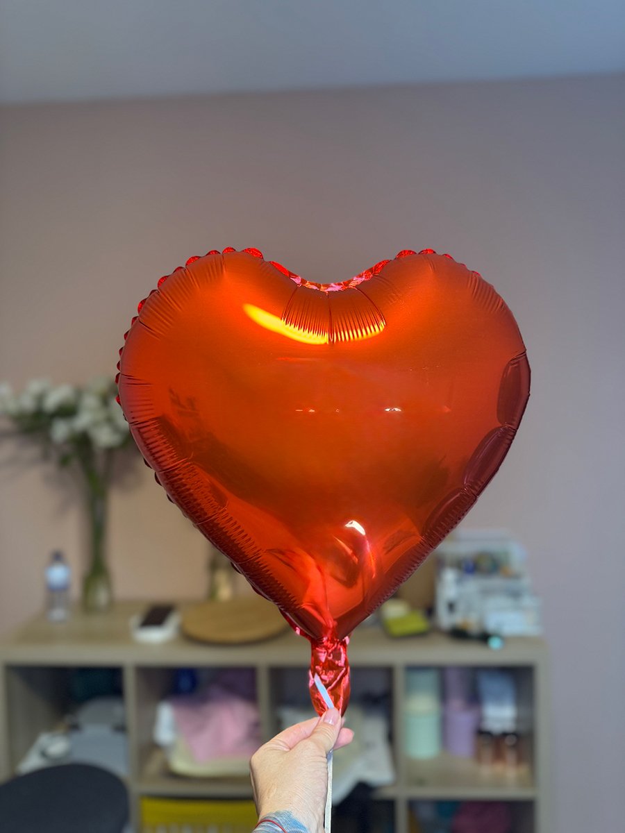 balão de coração balão de coração