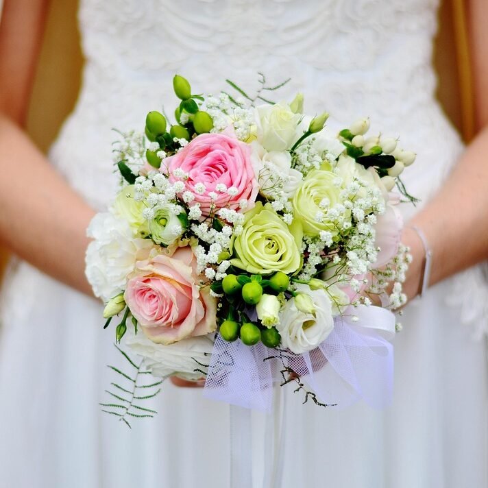 bridal bouquet, bunch of flowers, wedding, beautiful flowers, bride, celebration, flower wallpaper, nature, to marry, flower, love, marriage, romantic, fixed, white, flower background, wedding dress, married, wedding bouquet